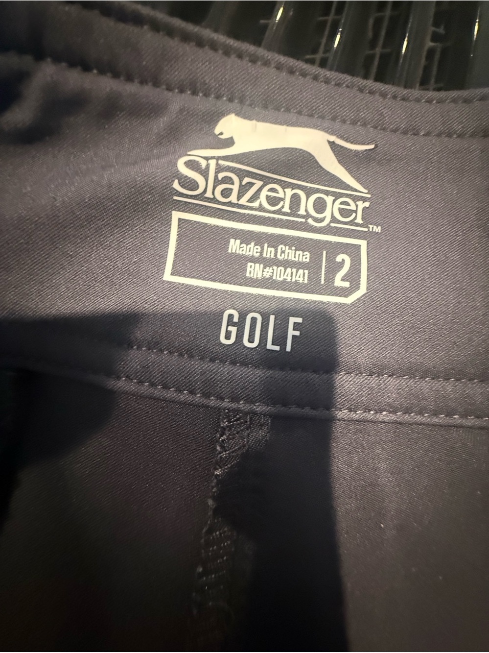 Slazenger Golf Women’s Size 2 Gray Stretch Golf Shorts